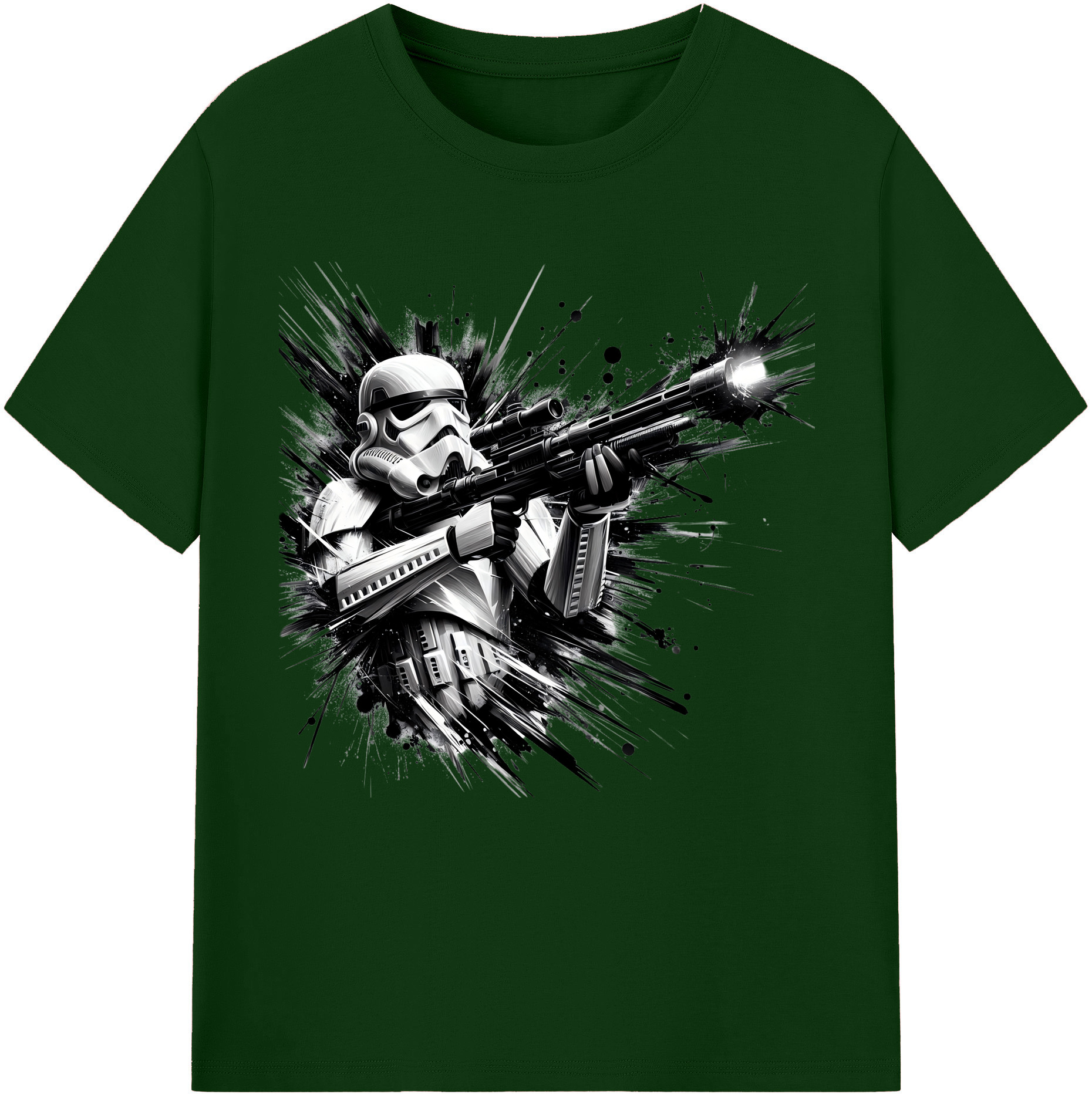 （画像用） スター・ウォーズ Star Wars 綿100％半袖Tシャツ（フロントプリント）